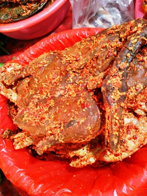 广西融水特产侗族腌肉酸鸭500g份农家酸鱼腌鸭土鸭腌鸭腿满3包邮