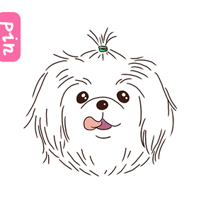 狗狗猫咪插画漫画宠物手绘动漫设计头像定制q版卡通形象照片动物