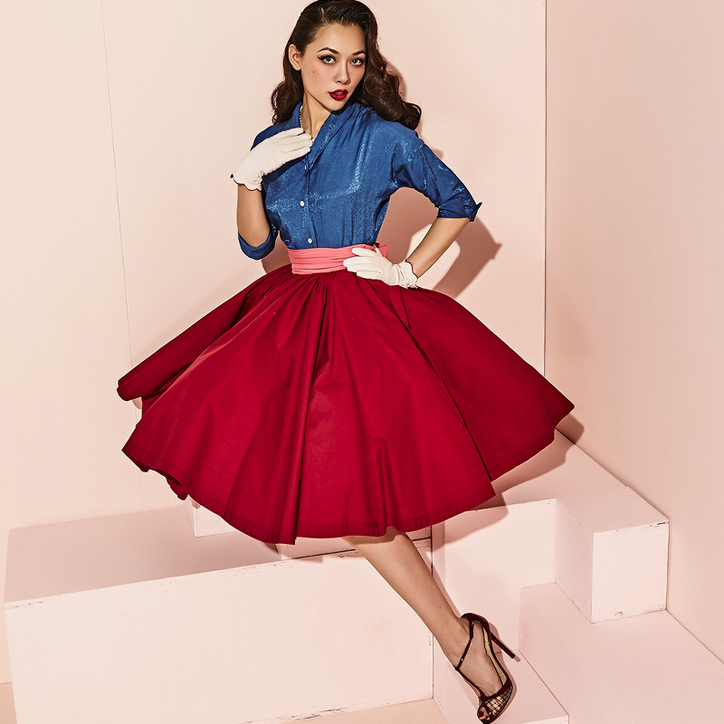 女生拥有一条蓬蓬裙,男票更宠爱哦!