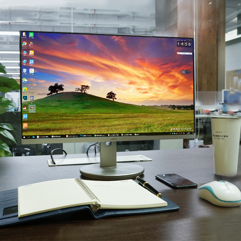 一面生活一面工作这显示器带来不一样体验