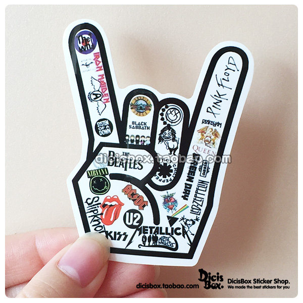 摇滚手势图片_交警手势_摇滚手势卡通-圈子花园图片