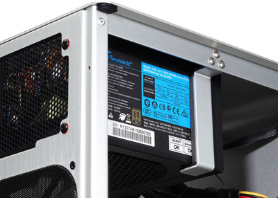 jonsbo乔思伯u2机箱itx机箱全铝机箱 支持标准atx大电源双硬盘