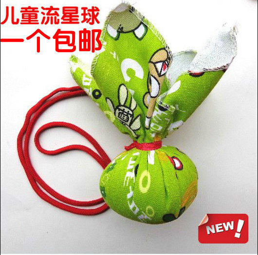 沙包_包邮儿童流星球沙包 幼儿园diy自制手工户外流星球优惠券