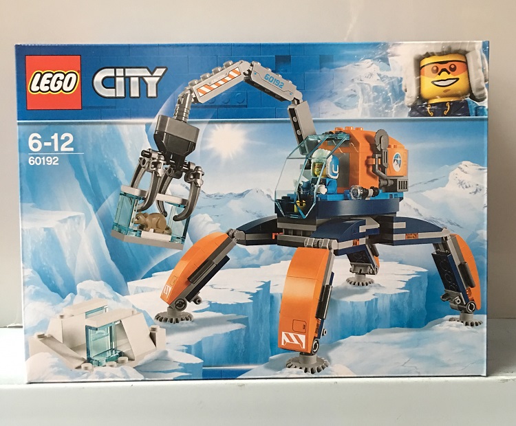 乐高机器人_乐高lego 60192 城市系列极地冰雪履带机拼装积木玩具2018