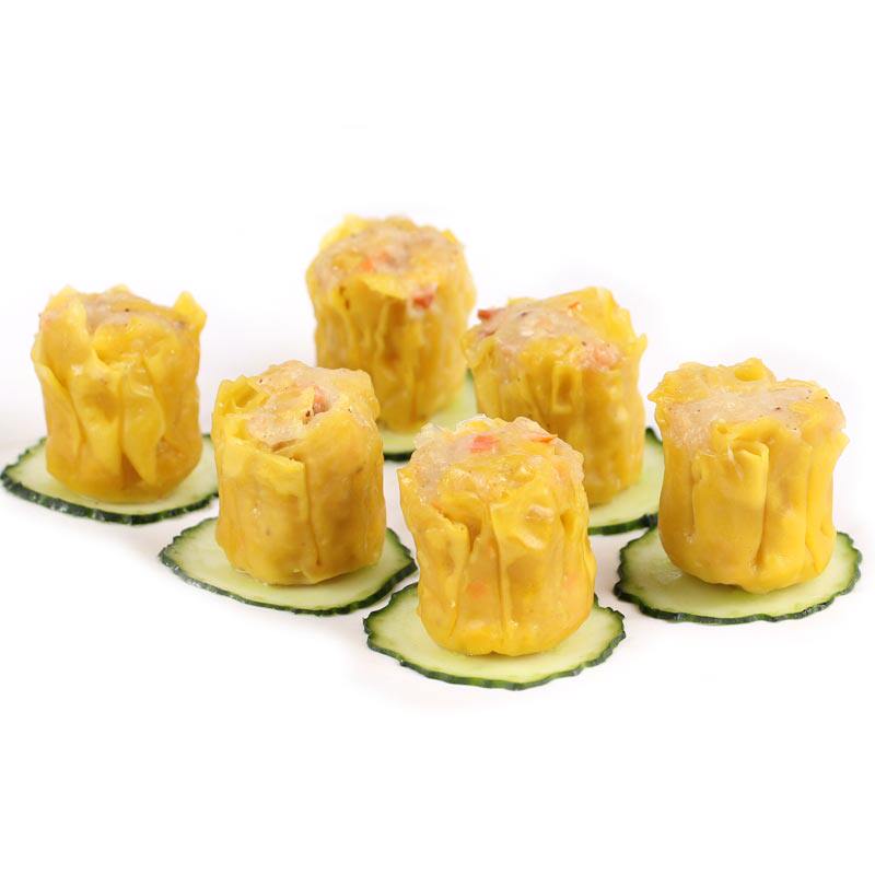 雄丰翡翠干蒸烧卖500g  广式早茶点心美味小吃