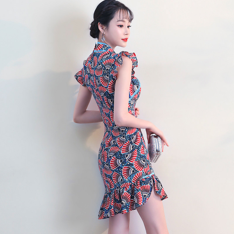 气质中国风旗袍,绽放精致女人味儿!