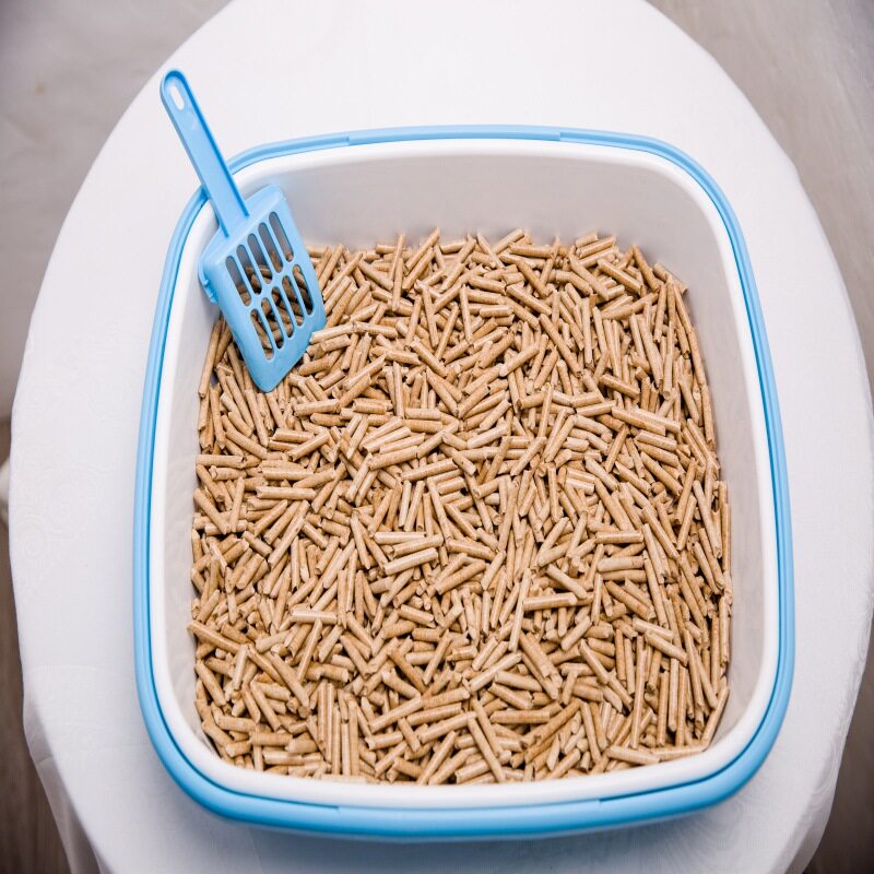 15kg_包邮纯天然松木猫砂15kg 除臭吸水性好30公斤膨润土兔子仓鼠木屑