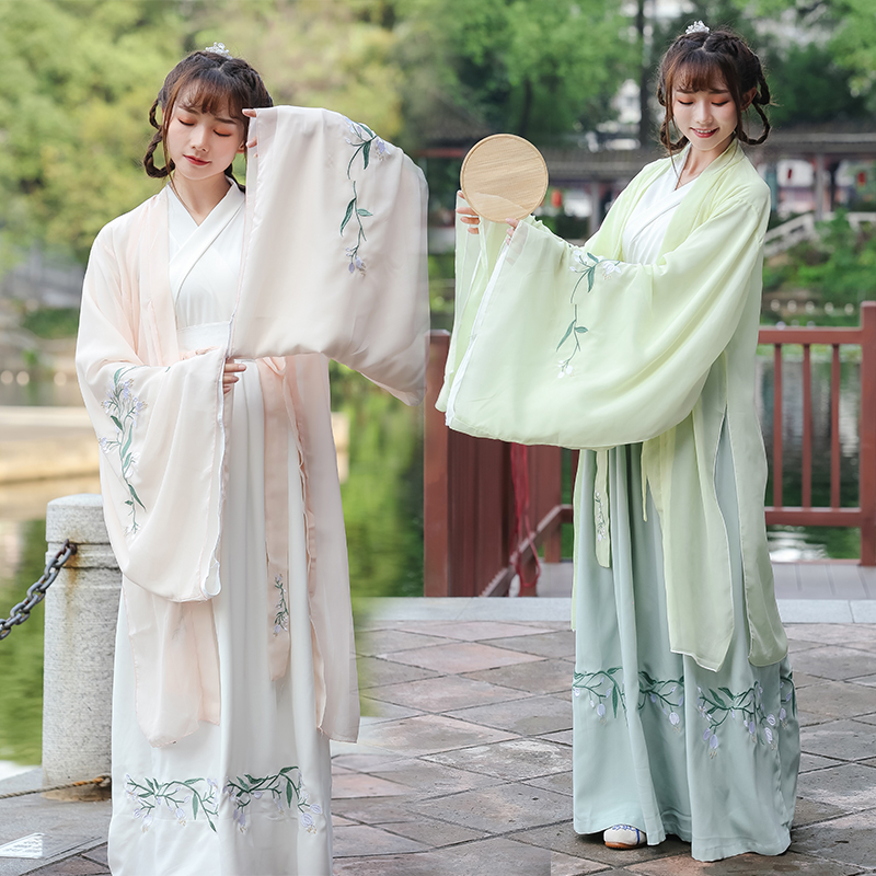 Cosplay汉服,Jkcosplay下限美腿 汉服女 改良 汉元素_改良汉服仙女古装古典飘逸清新日常装cosplay汉服
