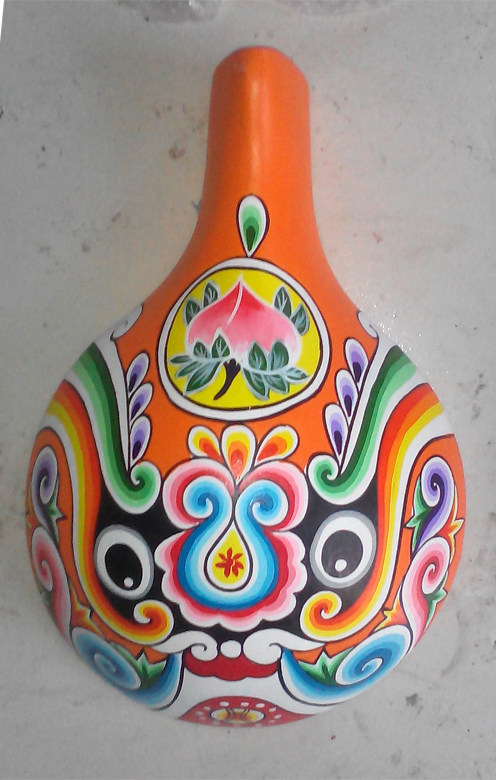 陕西民间特色中国风手工艺品京剧马勺脸谱酒店中式餐馆饰品挂件礼