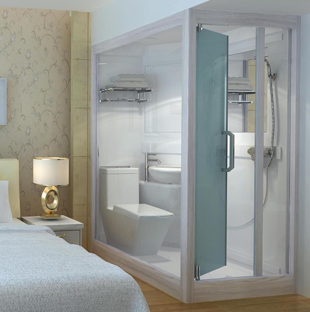 整体浴室卫生间整体卫生间淋浴房一体卫浴集成卫生间md1014特价