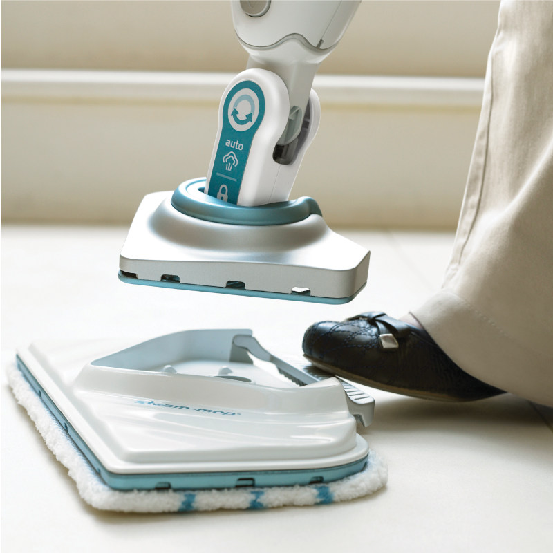 美国百得蒸汽拖把家用电动清洁拖地机高温杀菌