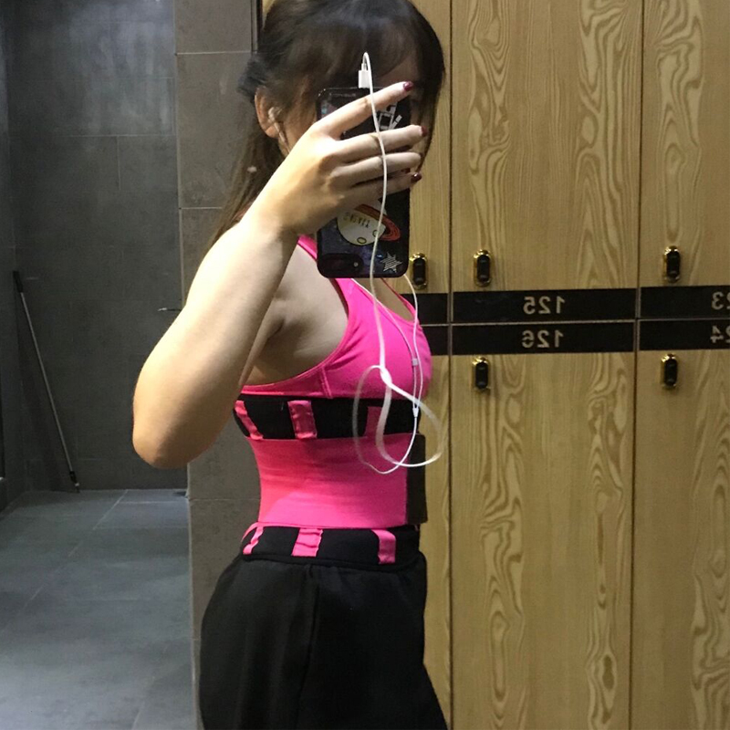 lsblue运动健身瘦身汗绑带饼干减肥塑身衣爆发瘦肚子减肥早上束腰好吗吃图片