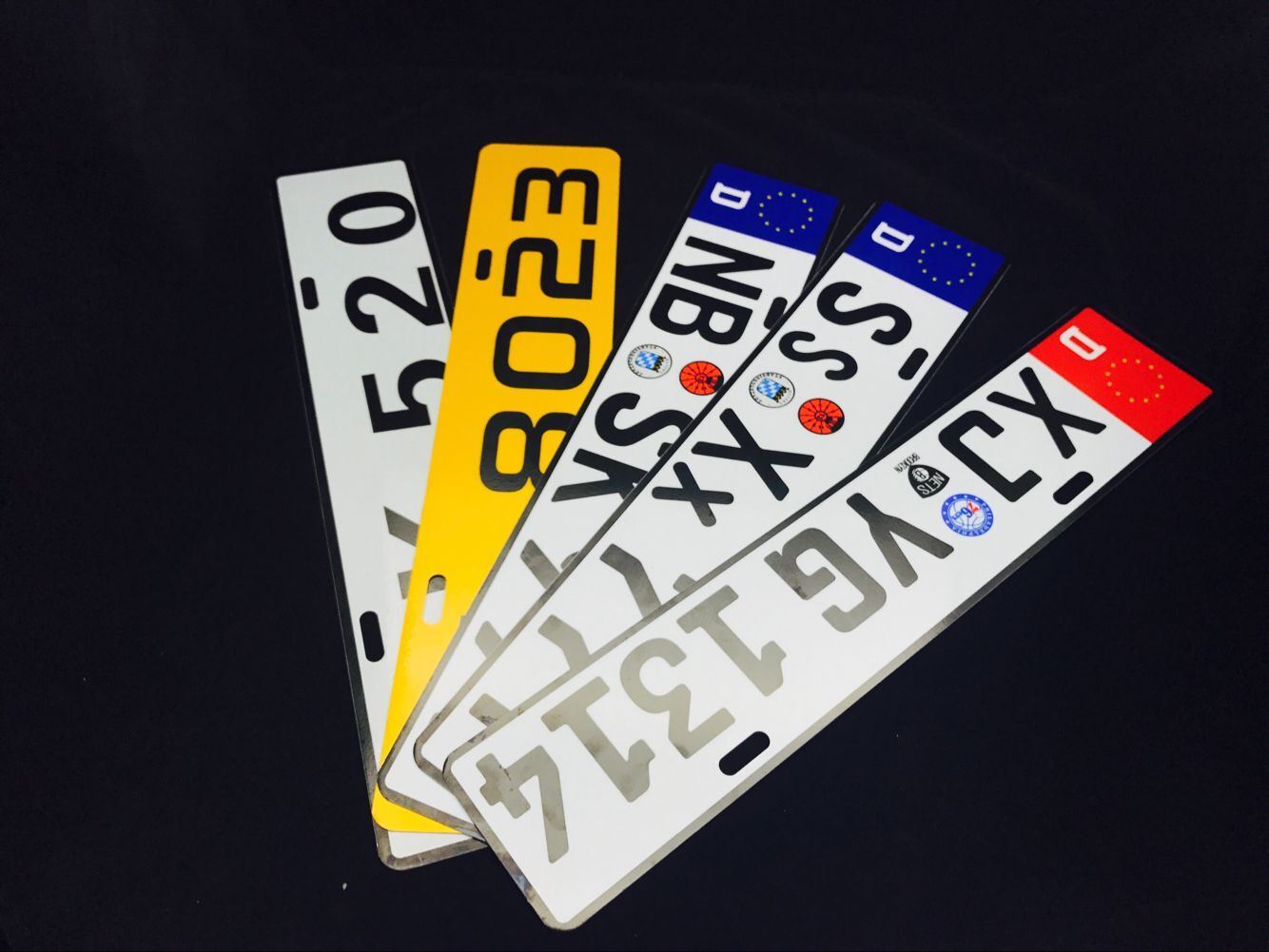 特价车友会车牌_专业汽车定制车牌个性牌照 车友会小副牌属反光定做