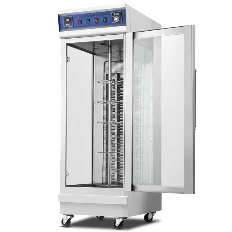 粤海电烤炉商用烤鸭炉大型立式热风对衡式旋转电烤炉烤鸡炉