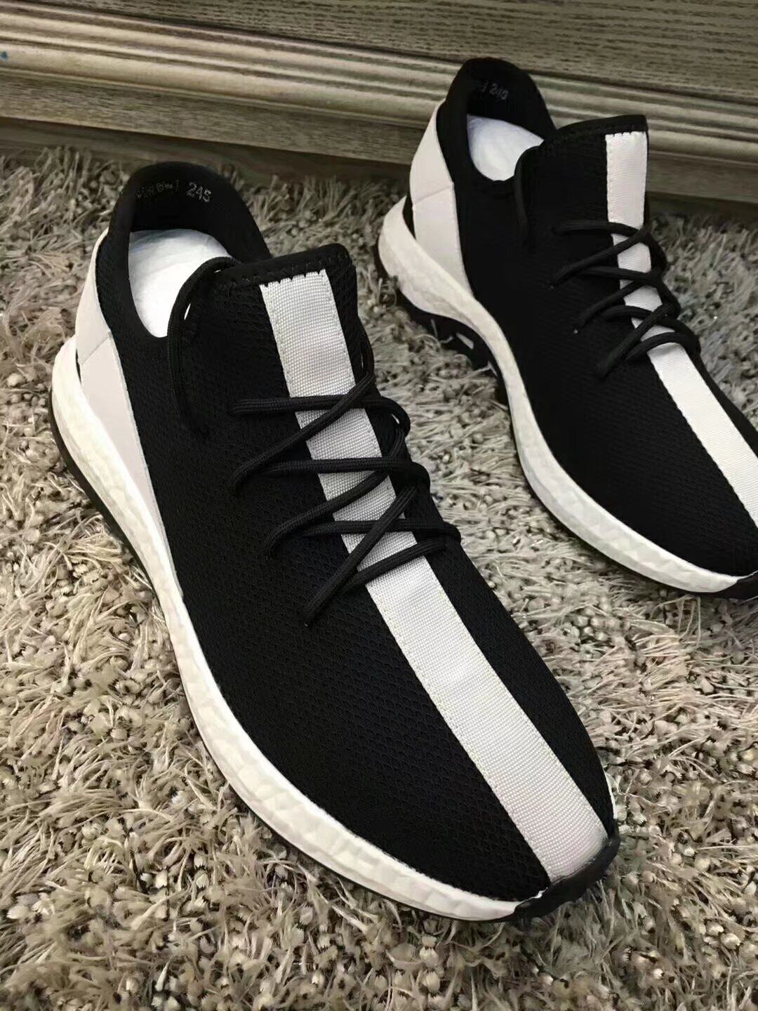 匡龙新款飞织网面韩版哈伦风运动百搭透气休闲鞋 意大利代购