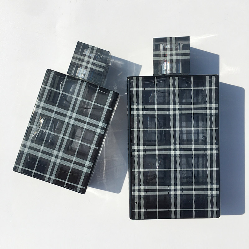 burberry博柏利英伦风格男士格子淡香水30/50/100ml清新留香好闻