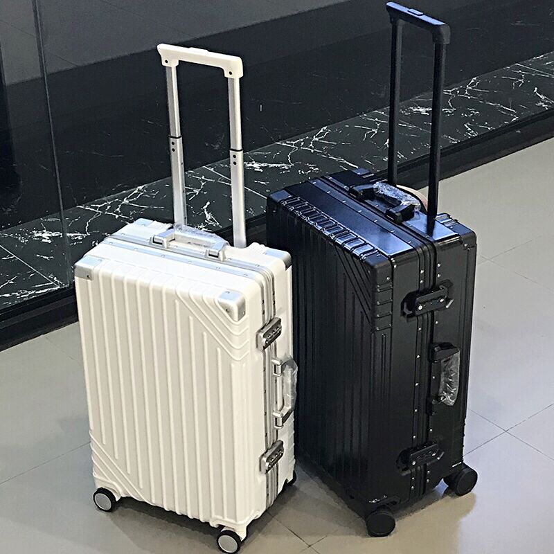 铝框行李箱万向轮26寸22拉杆箱包男女商务旅行箱20寸密码箱子优惠券