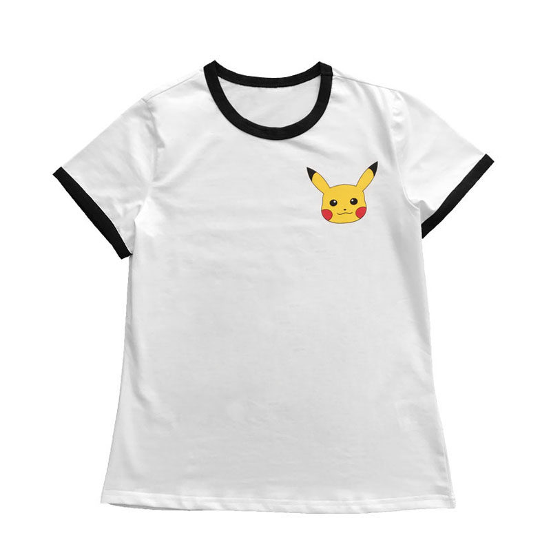 闺蜜装皮卡丘纯棉t恤