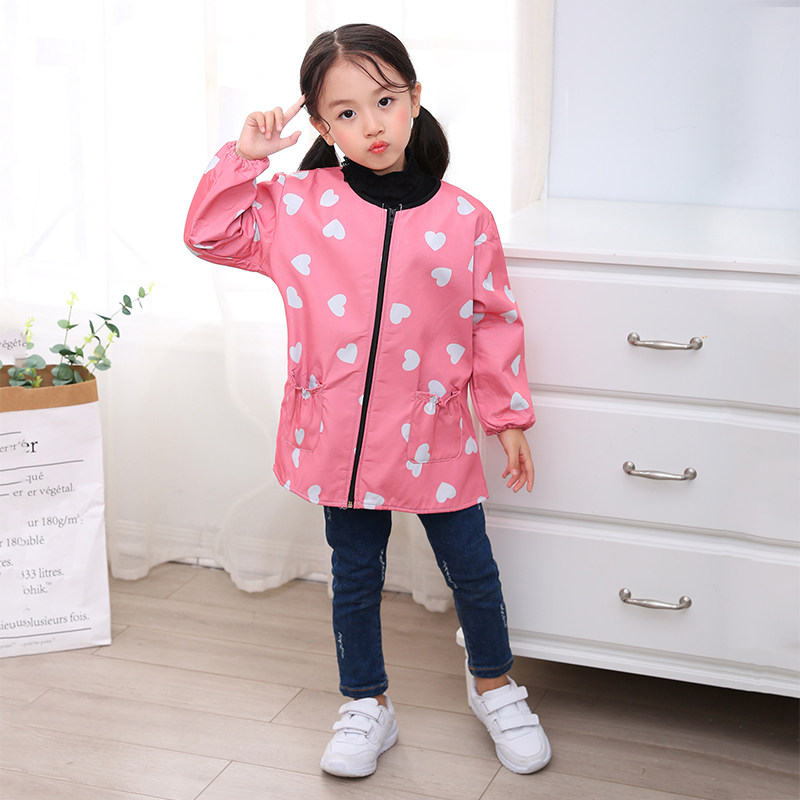 全身防水罩衣宝宝_宝宝罩衣女孩秋冬款长袖防水全身防脏幼儿园吃饭衣