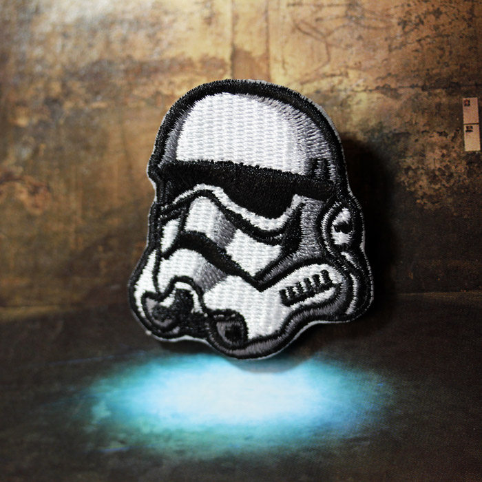 特价布贴 刺绣 个性_star wars 星球大战 黑武士白色风暴兵 高端diy