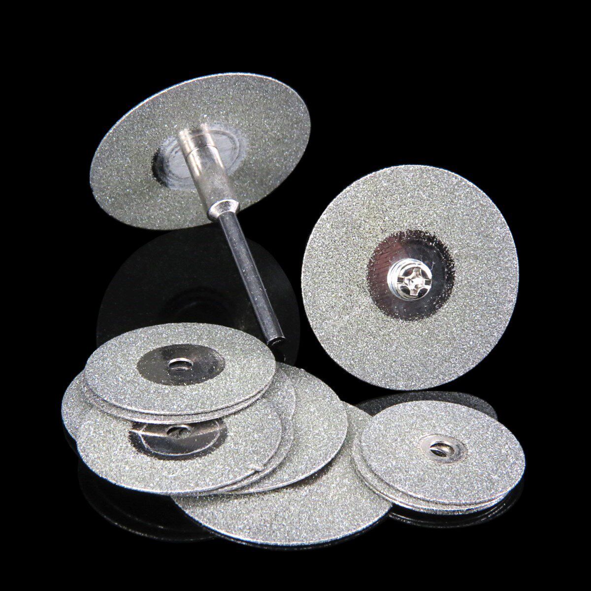 片_电磨玻璃金刚砂切片超薄金刚石小锯片琥珀蜜蜡配件玉石砂轮切割片