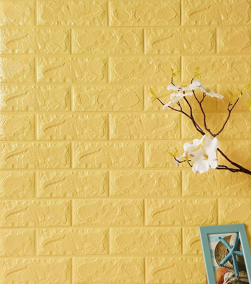 自粘卧室温馨大学生宿舍自贴寝室防水女孩仿砖墙纸3d立体墙贴优惠券