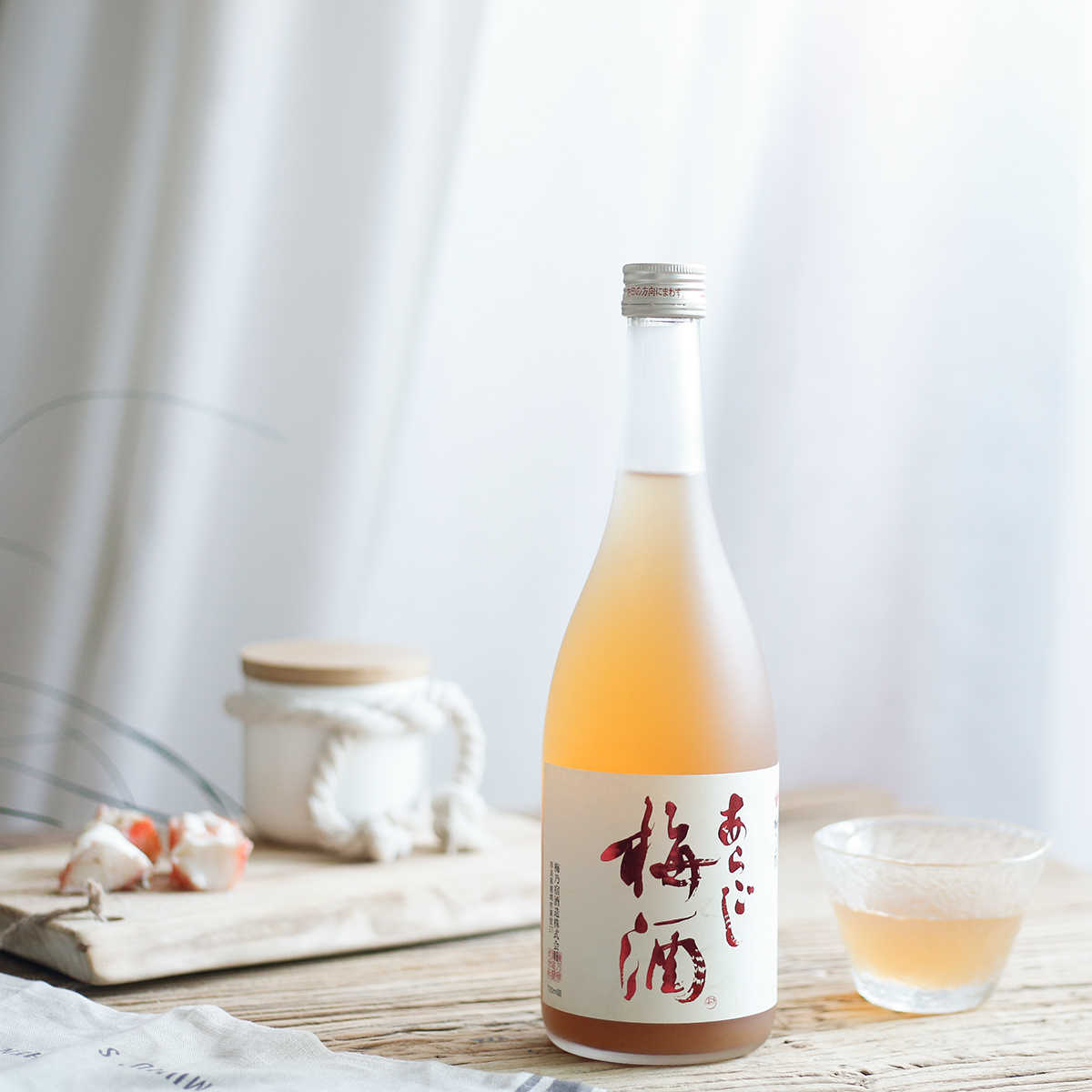 微醺时光 日本梅乃宿果肉梅子酒720ml梅酒