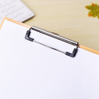 正彩a4板夹木质文件夹板大号写字垫板夹子夹纸办公文具用品批发