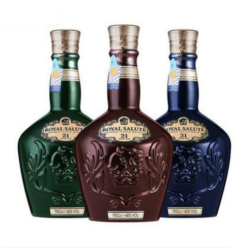 海外免税 皇家礼炮 royal salute 21年700ml苏格兰威士忌进口洋酒