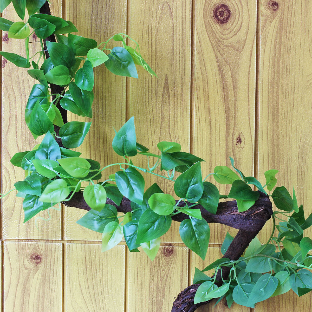 仿真绿植_仿真常青藤蔓植物爬藤叶子葡萄叶装饰管道空调水管缠绕假花