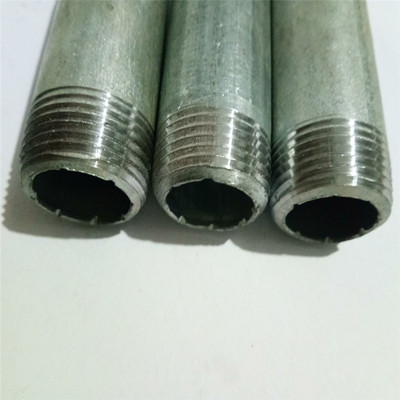 镀锌管水管 工艺品管 4分 6分 加厚外丝对丝定制加工自来水管套丝