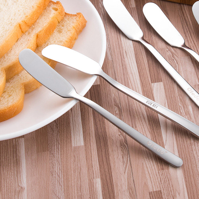 果酱刀 304不锈钢_黄油刀304不锈钢加厚抹刀牛油刀抹