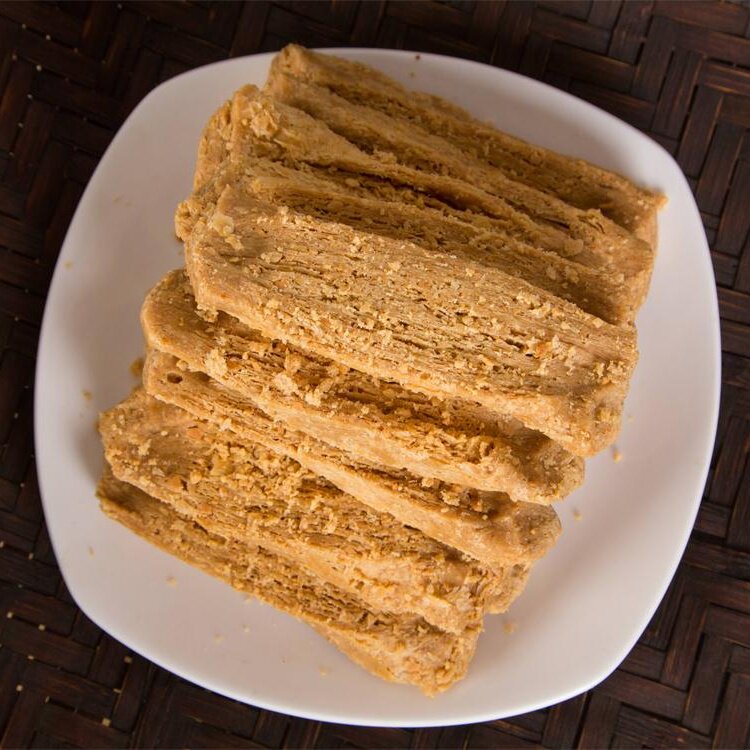 一折唐山花生酥_河北唐山特产 花生酥糖 传统手工糕点花生千层酥糖果