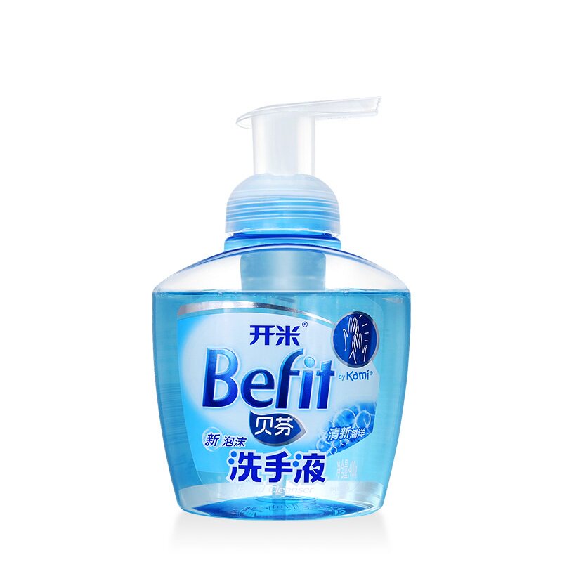 开米泡沫洗手液 添加弹性蛋白和草本精华抑菌泡沫易冲洗400g*2瓶