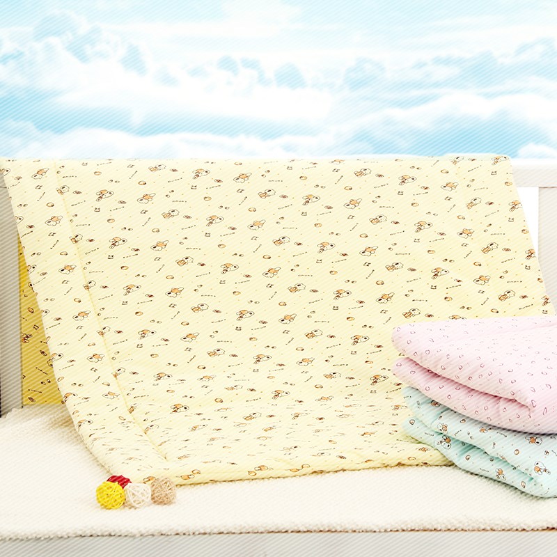 婴幼儿纯棉卡通防螨棉垫褥子婴儿床适用棉花床