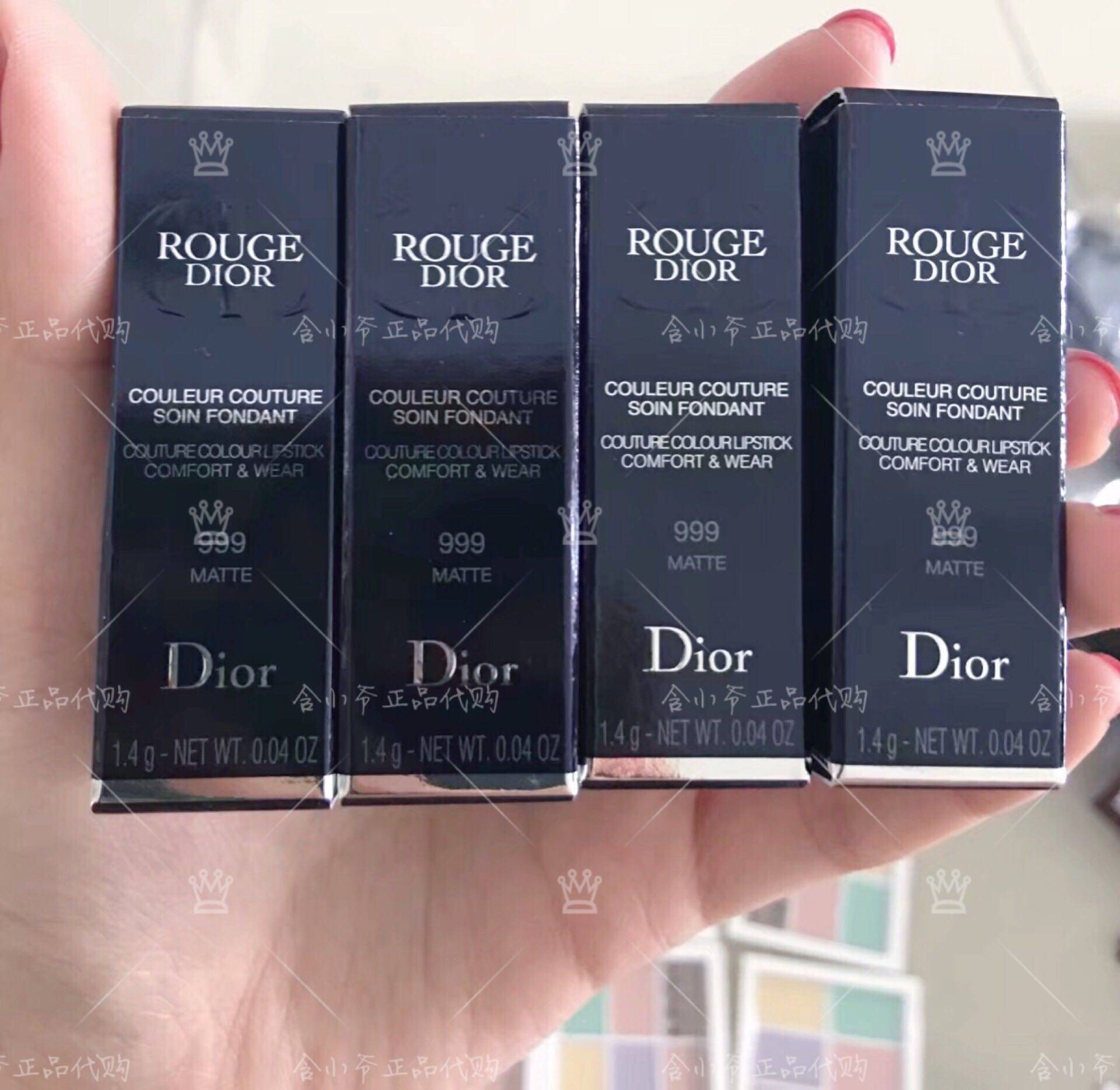 口红迪奥 正品_现货/dior/迪奥 999matte哑光1.