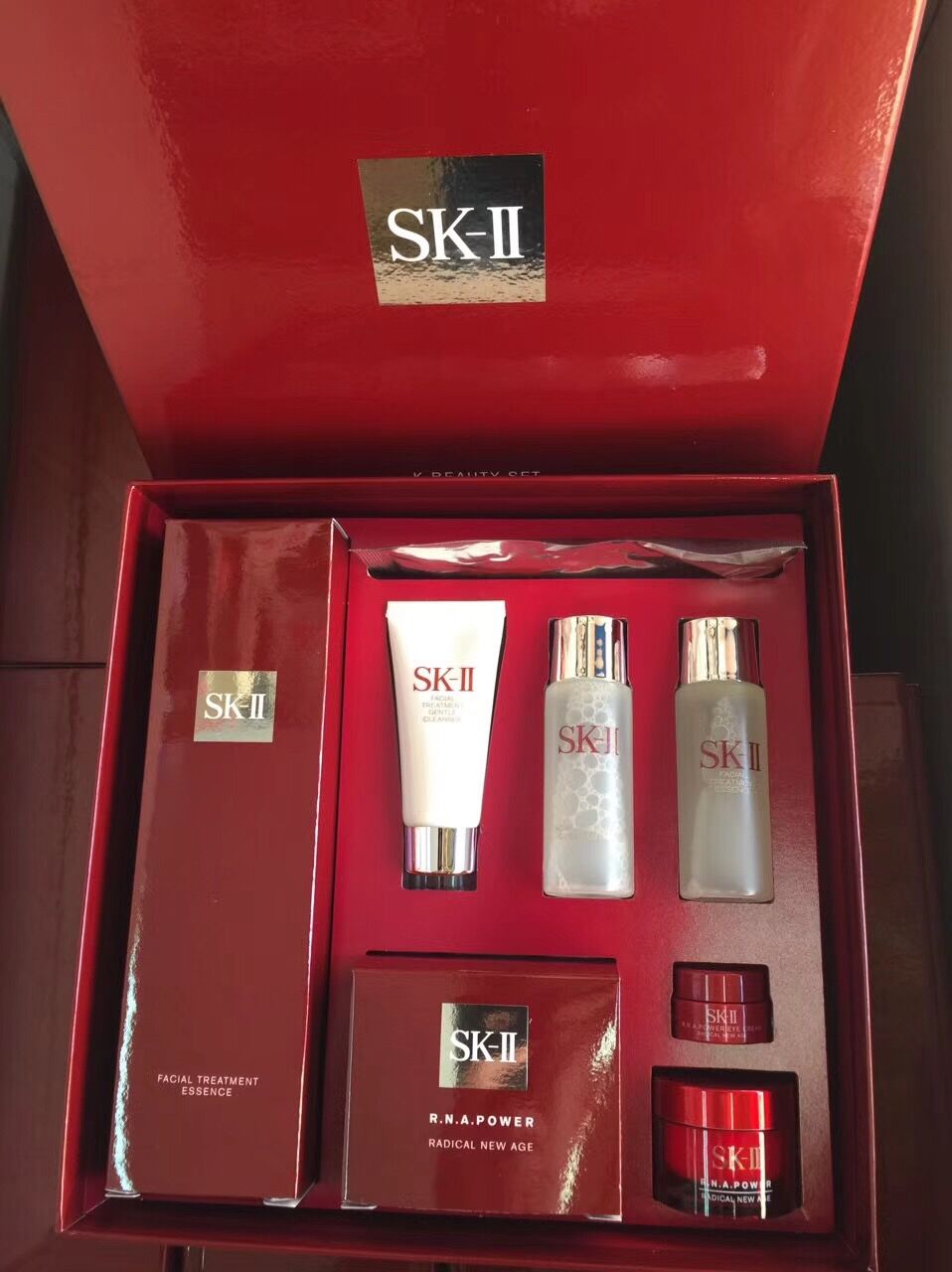 sk-ii/sk2体验套装 神仙水套装神仙水小样面霜眼霜小红瓶 四件套