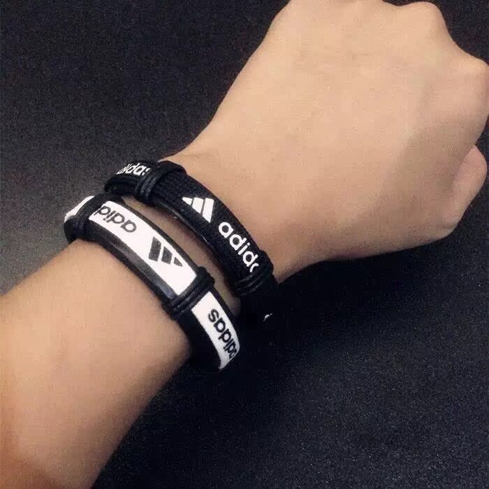 手镯学生女 日韩_日韩中学生运动手环女生手镯时尚简约精品手链男生