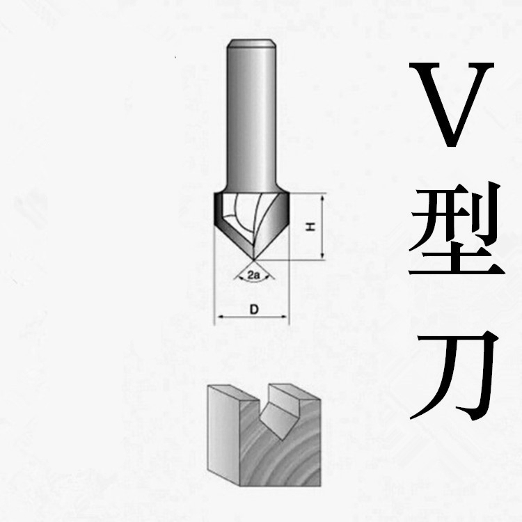 刀具开v方法图解图片