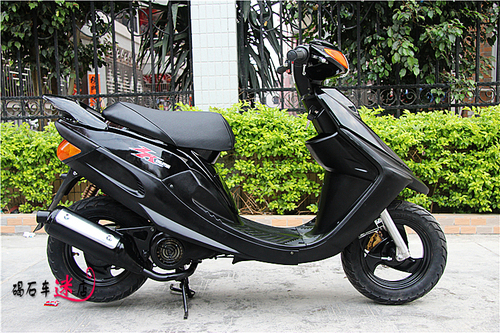 原装二手yamaha雅马哈zrjog5代二冲程50cc女装助力然后踏板摩托车