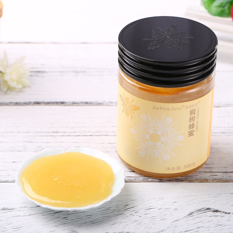 【知蜂堂】纯正天然农家自产无添加无加工土野生椴树峯蜜蜂蜜