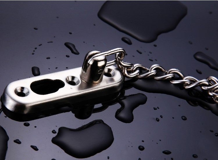 门扣挂锁保险防盗门扣链锁门锁扣链条反链卫生间反锁门锁木门宿舍