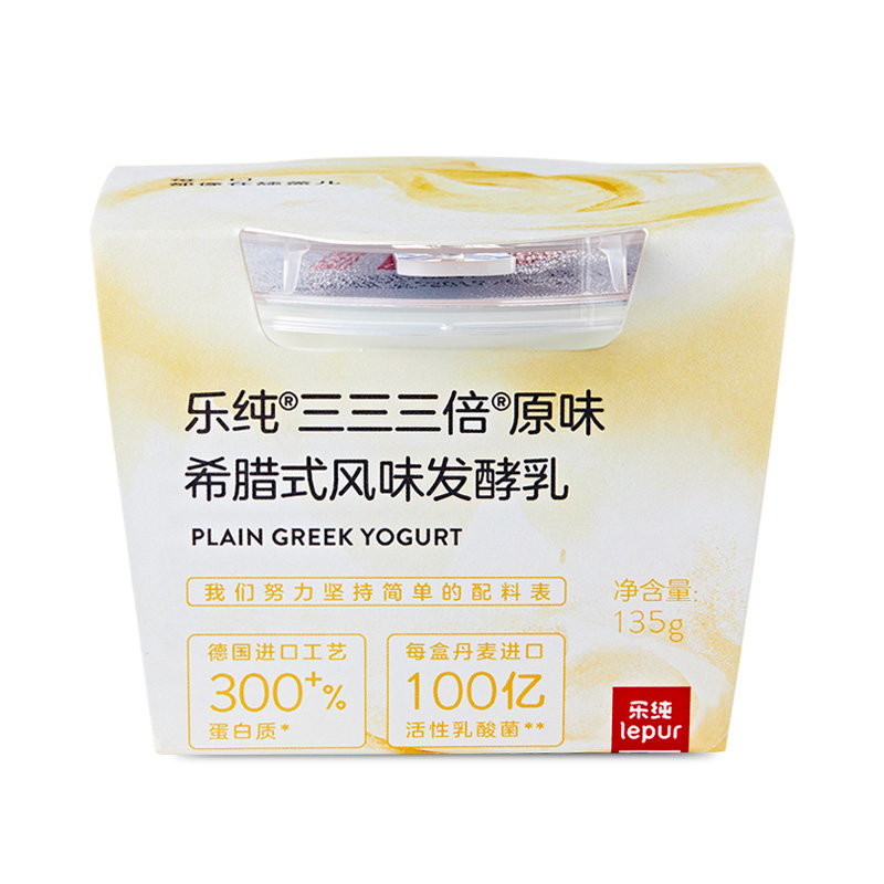   乐纯蜂蜜原味酸奶