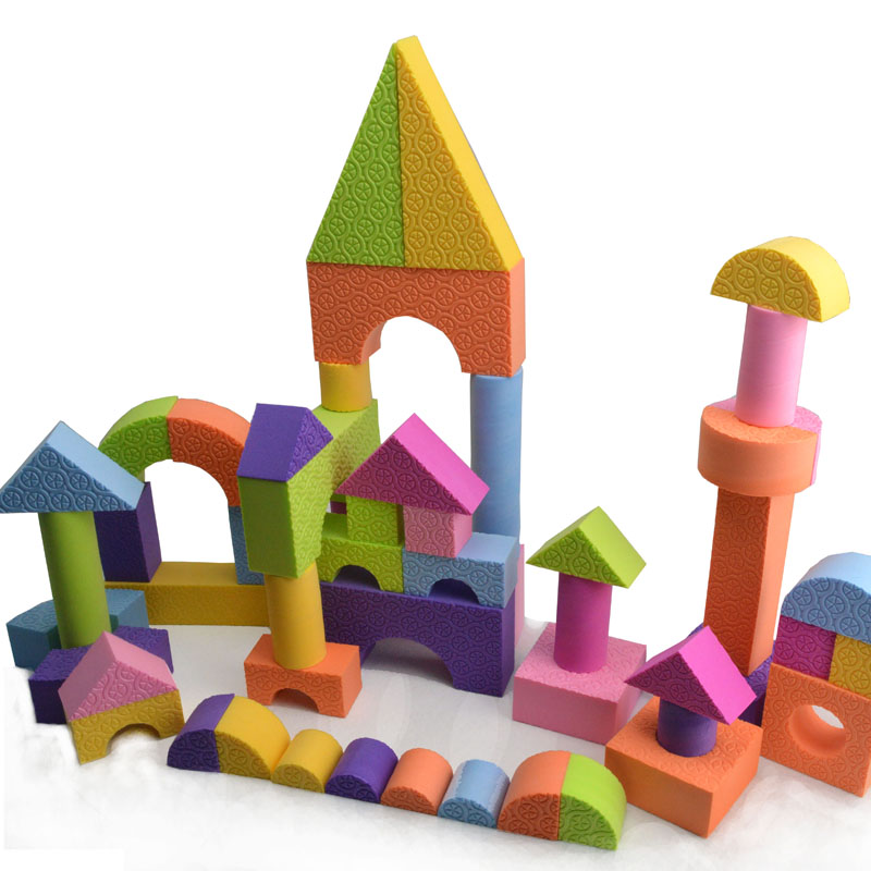 淘气堡软体积木儿童eva泡沫积木大号幼儿园大块益智拼搭海绵积木