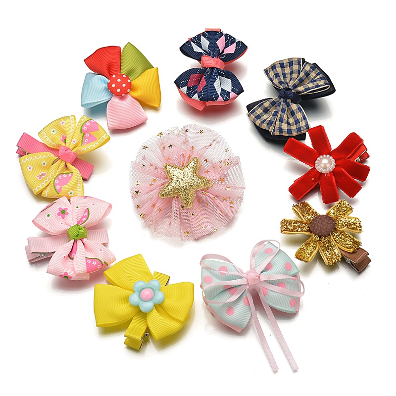 特价小蝴蝶结发夹_儿童发夹女童发饰公主头饰宝宝头花蝴蝶结饰品小