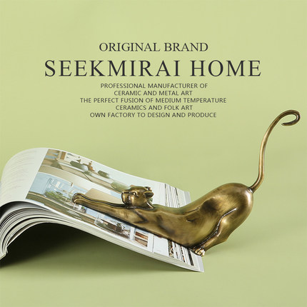 书夹 复古创意家居摆件书靠 地球仪书挡书立书房办公