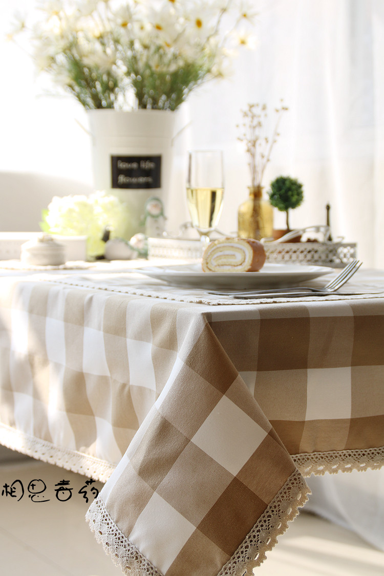 亚麻桌布