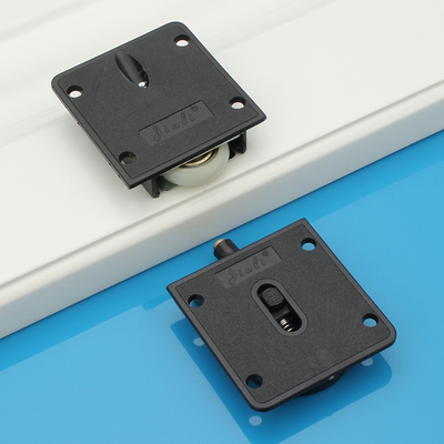 精品家具衣柜趟门轮滑轮移门轮吊轮衣橱推拉门橱柜轨道轮移门配件