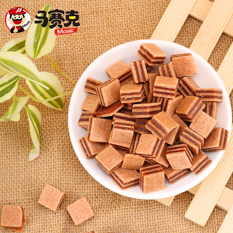 马赛克先生夹心山楂150g*3袋特产果脯蜜饯山楂片山楂棒山楂条