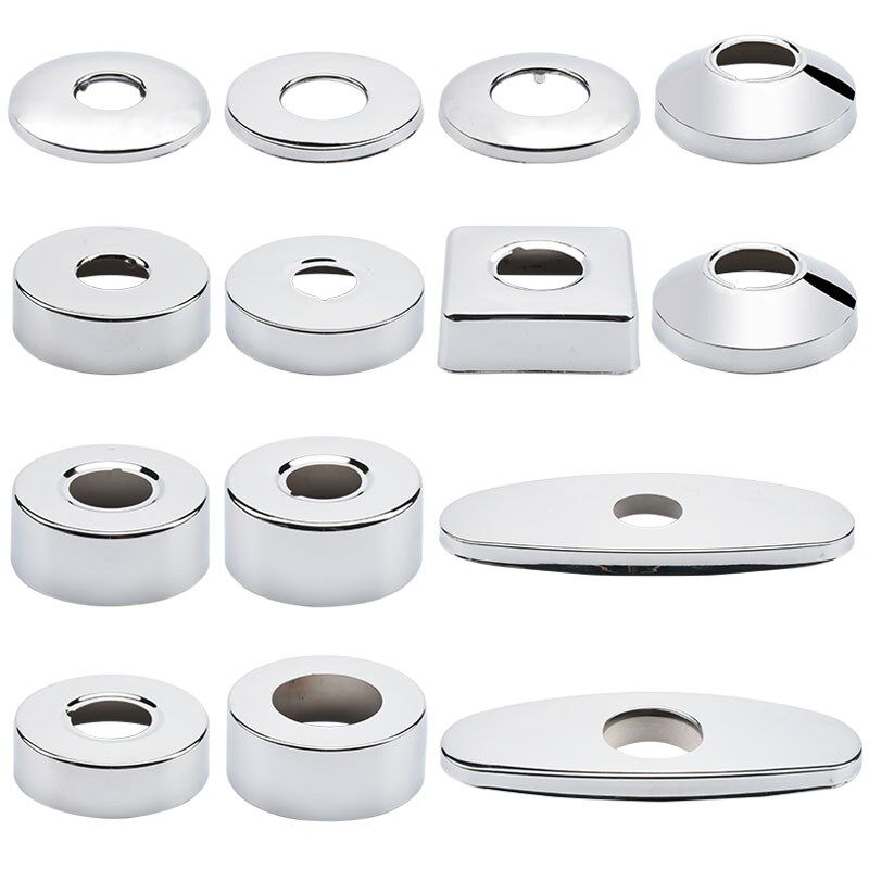 龙头遮丑盖加宽盖板遮丑装饰盖盖子水龙头暖气管四方形加高加大弯